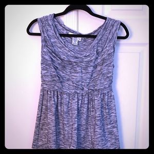 Sleeveless Heather Blue Max Studio Tank